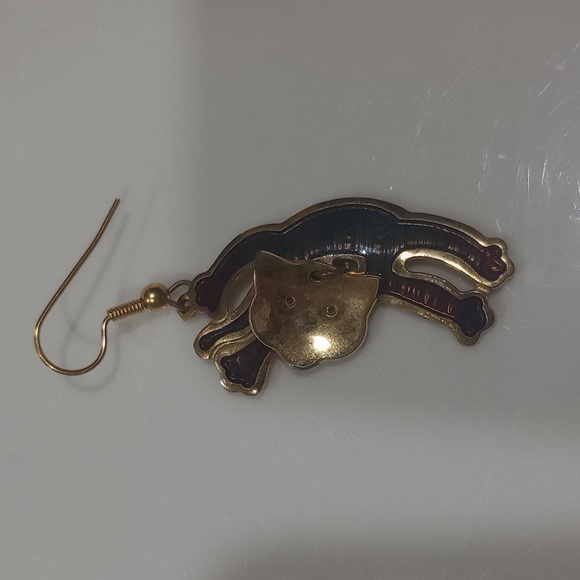 Lot of Vintage Cat Earrings - Picture 7 of 7